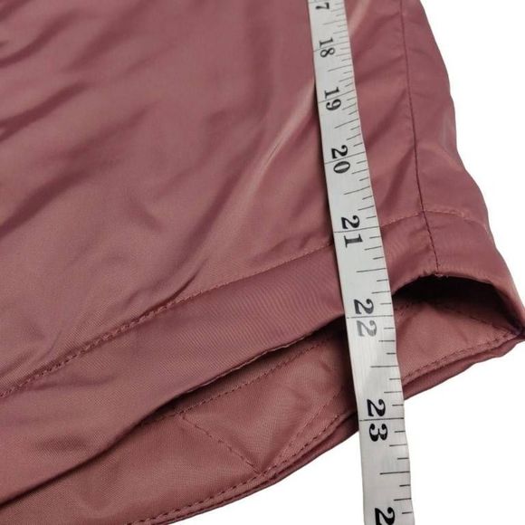 Blush Pink Satin Bomber Jacket New Women's XXL - Picture 8 of 10